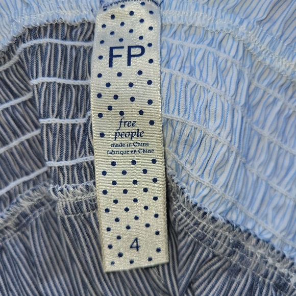 Free People Striped Nautical Dress, VGUC, Size 4 - Picture 7 of 8